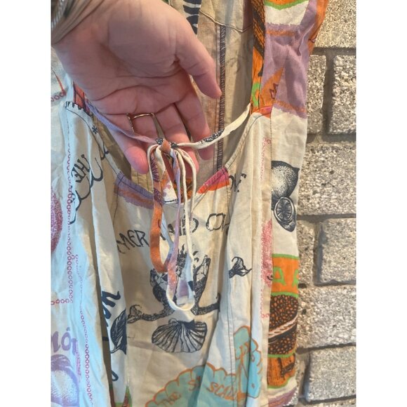 BDG Jasper Shift Mini Urban Outfitters Women's Sleeveless Button-Down Dress With - Picture 8 of 11